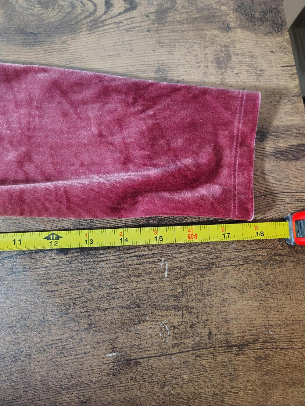XL Velvet Pink Bodysuit One piece Long Sleve Old Navy Square neck - Picture 4 of 8